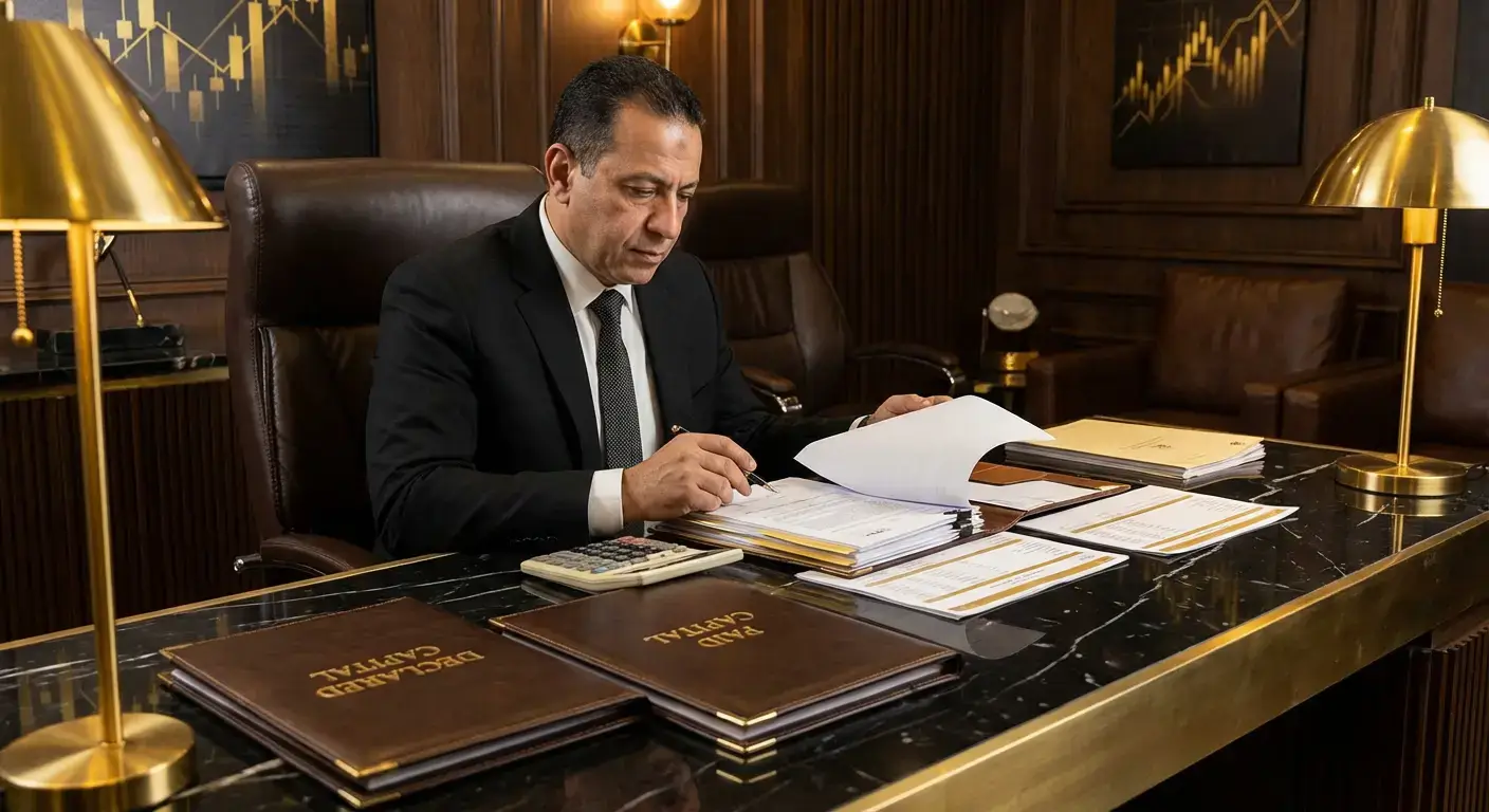 ما الفرق بين رأس المال المعلن والمدفوع؟ 5 فروق أساسية